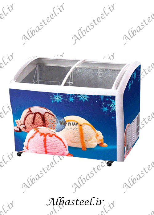 فریزر 400 لیتری آیسان شرق